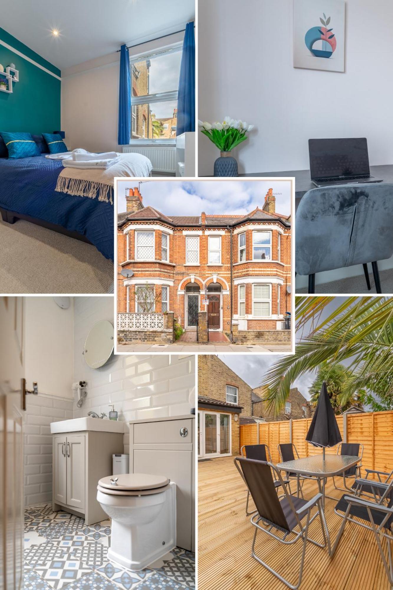 Beautiful 2 Bedroom With Private Garden In Wimbledon - Minutes From Central London Eksteriør bilde